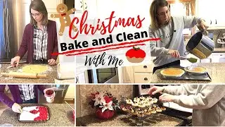CHRISTMAS BAKE AND CLEAN UP WITH ME/EASY DESSERTS FOR THE HOLIDAYS