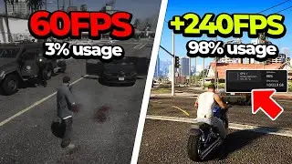 How to Fix LOW GPU USAGE in GTA FiveM - Fix Stutters & FPS Drops While Driving