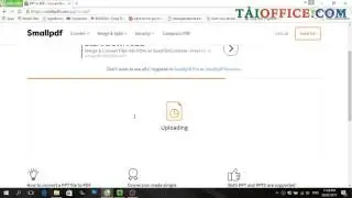 Hướng dẫn chuyển Powerpoint sang PDF bằng Small PDF