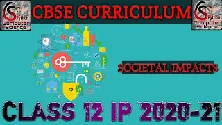 Informatics Practices|Class 12IP|Societal Impact|Python|2020-21
