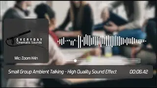 Small Group Ambient Talking | HQ Sound Effect