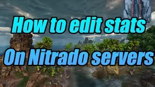 ARK Ascended: How to edit my stats on my Nitrado server?