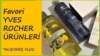 FAVORİ YVES ROCHER ÜRÜNLERİM I | 🎈😍Kişisel Bakım Kozmetik Vlog 1