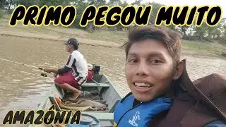 🎣 Pescaria com os Primos na Seca Histórica no Amazonas! 🌞