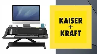 KAISER+KRAFT представляет: Fellowes – Рабочая станция для работы сидя и стоя Lotus™ DX