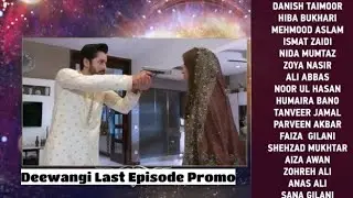 Deewangi Last Episode 41 Promo | Deewangi Last Episode | Teaser