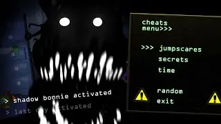 SECRET Jumpscare cheat menu in FNAF4?!