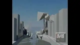 collapsing buildings, earth quake effects in 3ds max and after effects