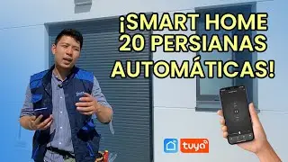 Instalación de 20 Persianas eléctricas con domóticas en casa | Smart home tour