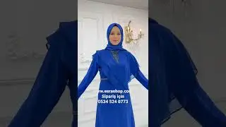www.esrashop.comSipariş için0534 524 0773 Rana Abiye 38/54 #abiyetesettür  #shortsadoptme
