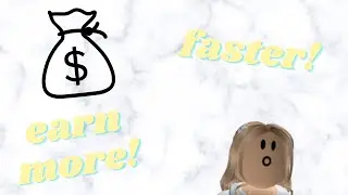 4 Tips on how to work faster and better in bloxburg! | stxrbxrst ♡︎