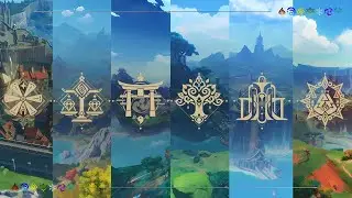 All Nations Main Themes till Natlan | [ Genshin Impact 5.1 ]