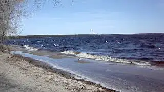 Онежское озеро, юго восточный ветер