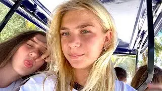 ЛЕДИ ДИАНА И БАРВИНА заблудились по дороге на пляж!! ПАПЫ РВУТ КОКОСЫ прямо с пальмы!! День 7