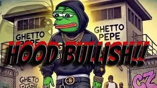 Is GHETTO PEPE the #MEME to go with this BULLRUN or is it just another smoke and mirror!!?? #crypto