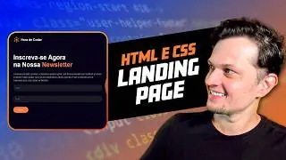 Crie uma Landing Page do Zero com HTML e CSS