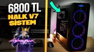 6800 TL HALK V7 Sistem! Her İşinizi Görecek 8 Çekirdekli EFSANE 2.El Bilgisayar (F/P)