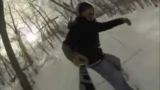 Snowboarding Sliver Peak