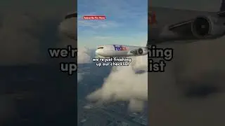 Listen To How Calm A FedEx Pilot Handle A Thrust Reverser Malfunction Mid-Air#aviation #travel #atc