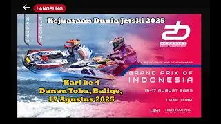 Live: Day 4 of the 2026 Lake Toba Jetski Aquabike World Championship