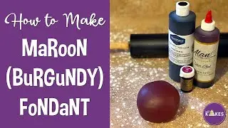 What Colors Make Burgundy | Color Mixing For Cake