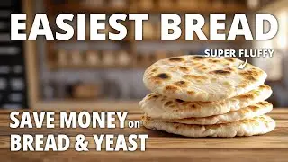 You won't buy bread and yeast again! Super good (without oven)
