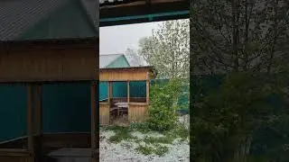 Пришла зима 9 мая! Природные аномалии! Ульяновская область!