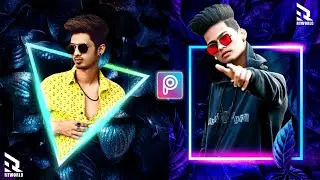 PicsArt Tutorial | New Neon Effect | 2020 Latest Photo Editing in PicsArt | RTWORLD
