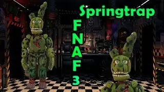 Как слепить Спрингтрапа из пластилина FNAF3/UCN/FNAF HELP WANTED