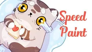 Sad cat - Speedpaint