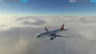 Microsoft Flight Simulator 2020 A32NX LEMD-LEBL con Filomena