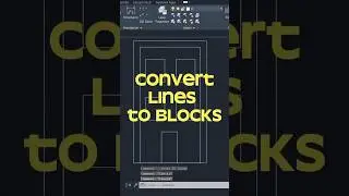 Autocad tutorial: Window frames in one click.( yq arch ) Plug in link in the bio