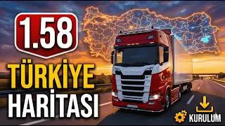 ETS 2 1.58 Türkiye Map Mod | Latest & Problem-Free Download + Installation (2026)