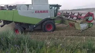 уборка началась.