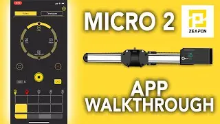 Zeapon Micro 2 Slider | Mobile App Walkthrough
