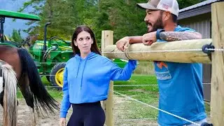 Installing Bear-Proof Fencing on Our Mountain Homestead