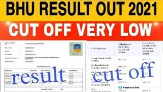 Bhu entrance result 2021|bhu result 2021| bhu cut off| bhu uet |bhu cut off marks 2021|