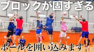 【バレーボール】相手の攻撃をとことん止めるブロック達