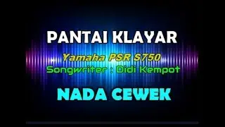 Pantai Klayar | Didi Kempot | Lagu Ambyar ( KARAOKE NADA CEWEK ) By Saka