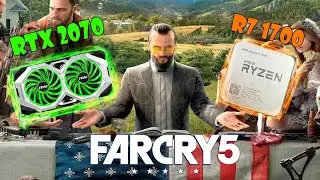 RTX 2070 + Ryzen 7 1700 in 2024 | Far Cry 5  | 1440p Ultra