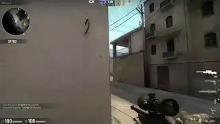 CSGO. Kill from AWP without scope