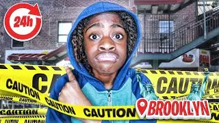 I VISITED ONE OF THE MOST DANGEROUS SCHOOLS IN NYC FOR 24 HOURS ! *GONE WRONG*