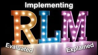 Recursive Language Model implemented, evaluated, explained