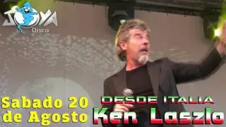 KEN LASZLO Sábado 20 de Agosto en Joya Disco Retro Night !!!