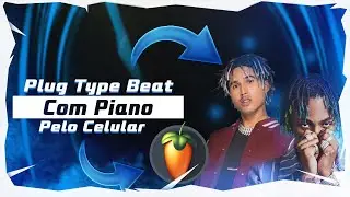 COMO FAZER UM BEAT PLUG PELO CELULAR | FLM PROJECT FILE | - FL Studio Mobile Tutorial