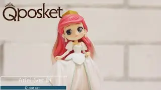 Обзор фигурки Русалочка в свадебном платье Q Posket Petit. Petit:Story of The Little Mermaid: Ariel