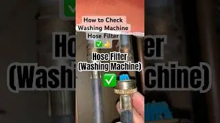 💦 How to Check Washing Machine Water Filter