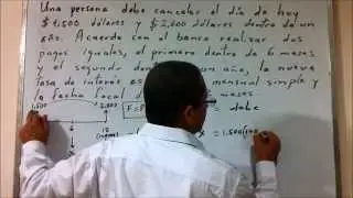 Interés Simple: Concepto, fórmulas y ejemplos, ecuaciones de valor equivalente