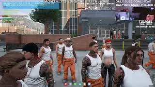 RYRONE, DEBEH, CHESTER go to JAIL together in D10 GTA 5 RP!