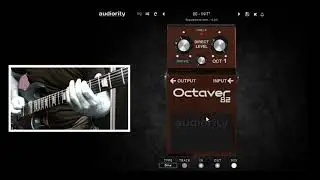 Audiority OCTAVER 82 / VST BOSS OC-2 / Gibson SG